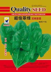 供应超级翠绿338菠菜—菠菜种子
