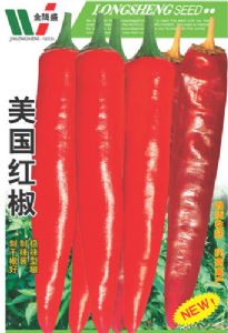供应美国红椒—辣椒种子